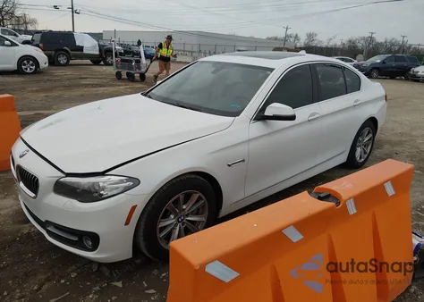 2015 BMW 528I z USA, uszkodzony, nr VIN WBA5A5C57FD512540